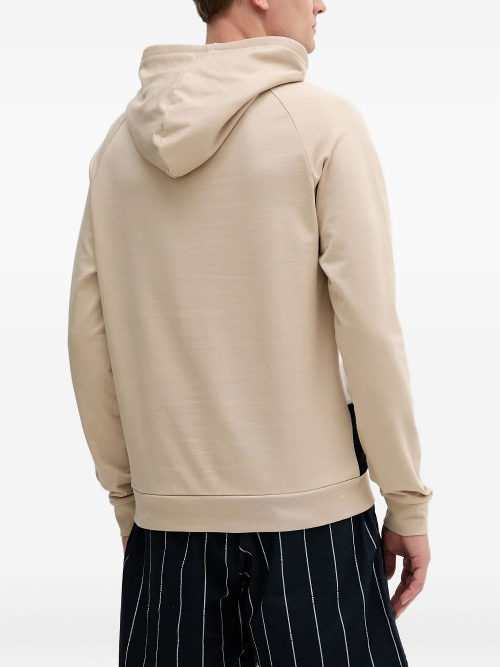 panelled hoodie - 3
