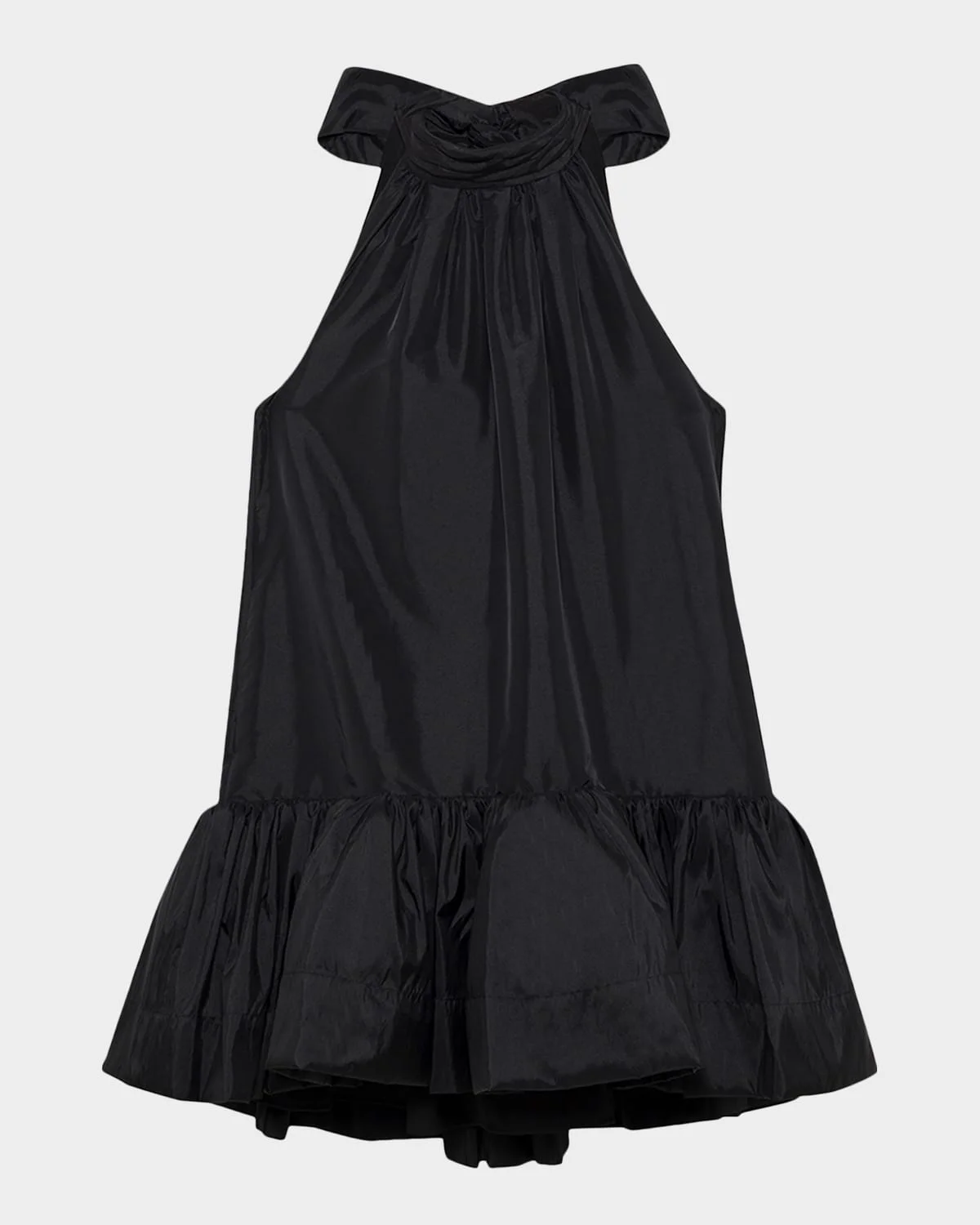 Hope Taffeta Bow Tie Mini Dress - 1