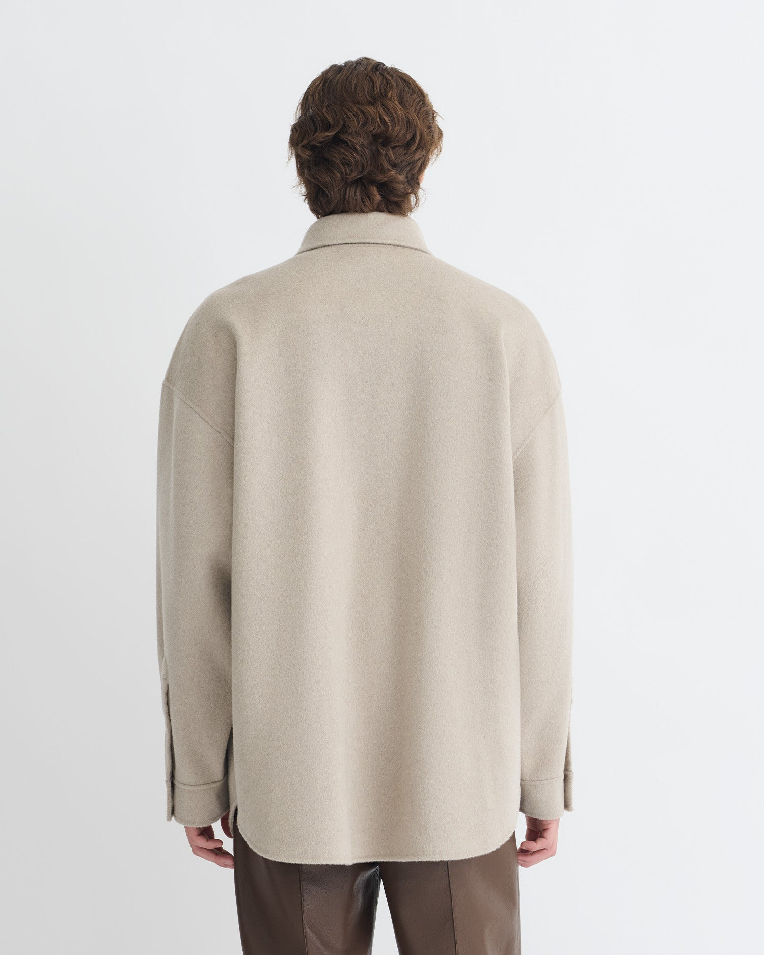 Double Wool Overshirt - 5