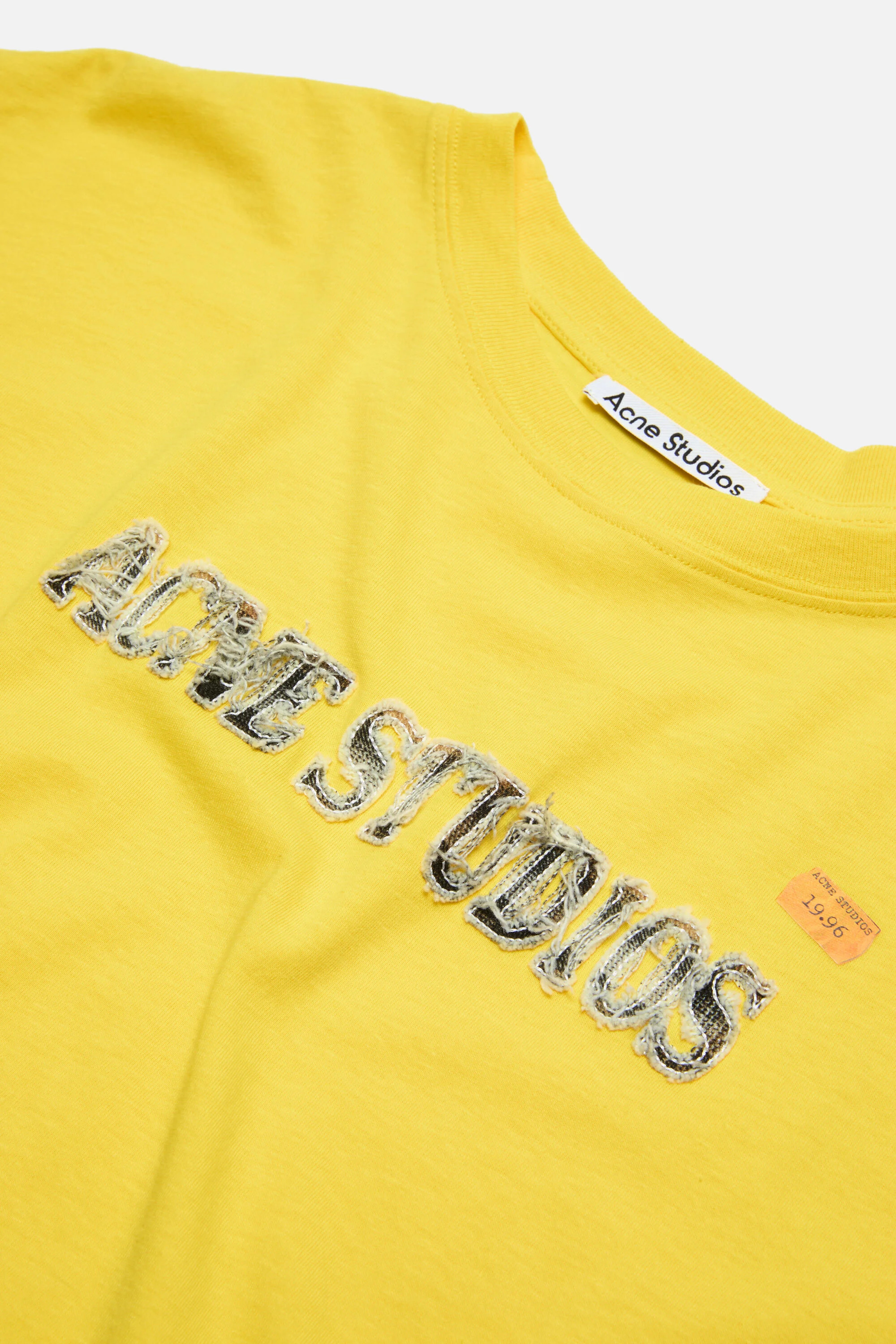 Logo t-shirt - Bright Yellow - 5