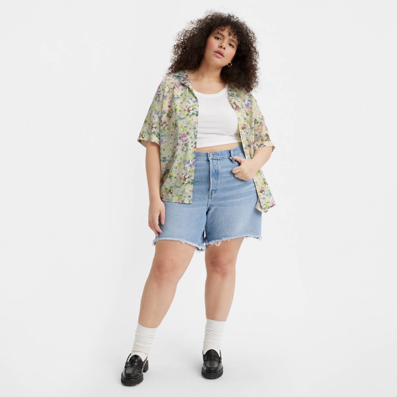 501® '90S WOMEN'S SHORTS (PLUS SIZE) - 3