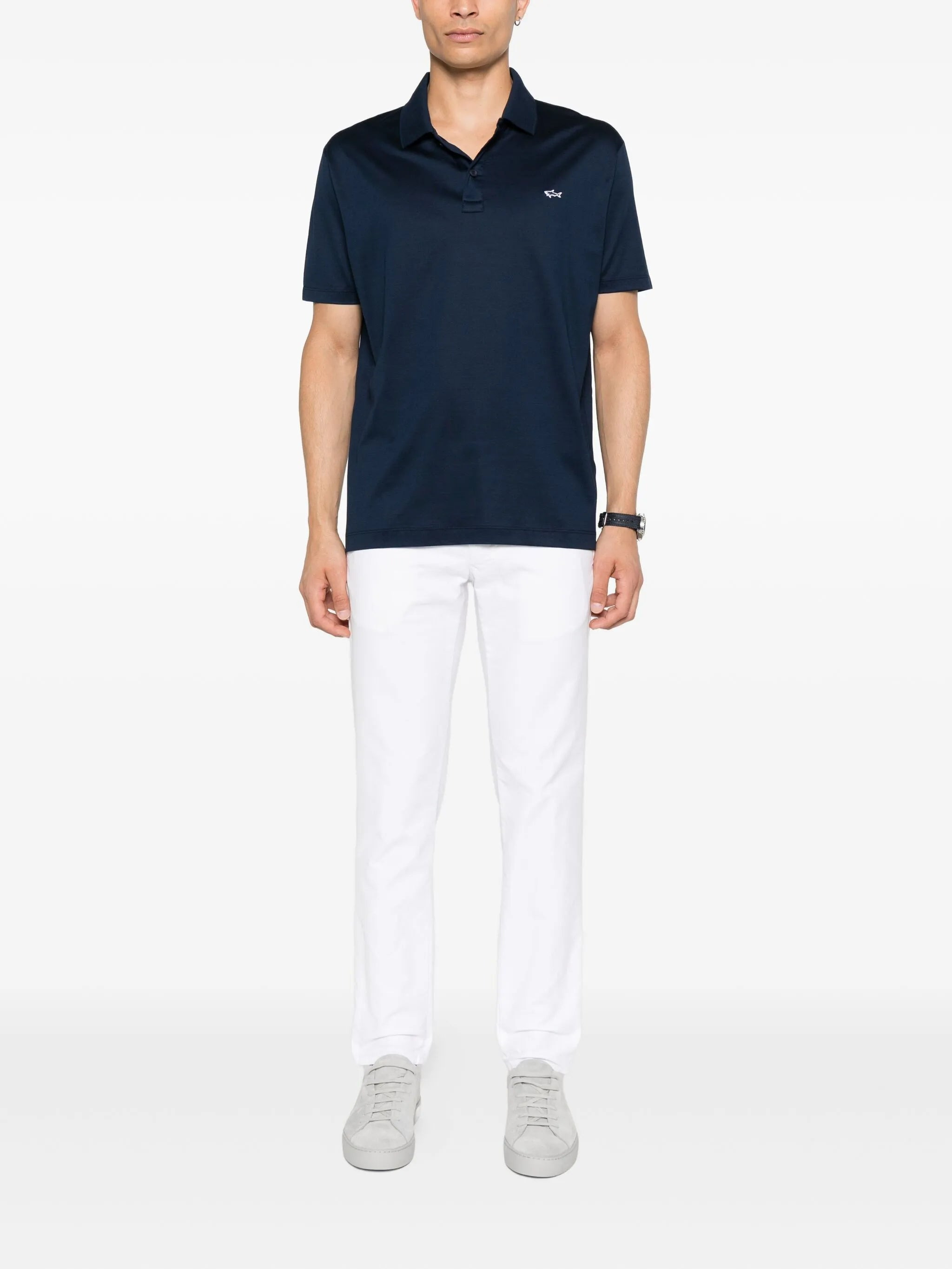 Paul & Shark Logo-embroidered Polo Shirt - 4