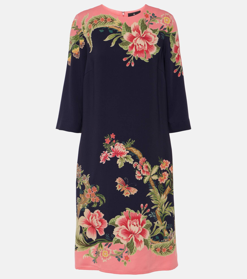 Floral shift dress - 1