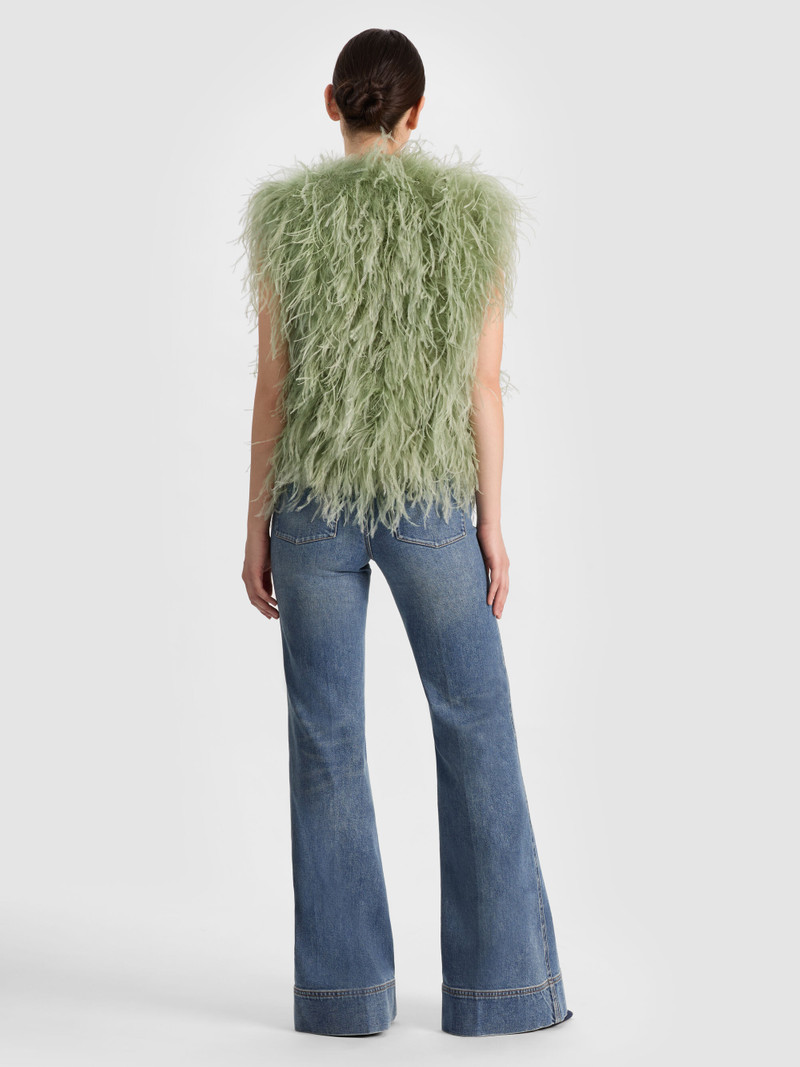 CHANDA FEATHERED VEST 5