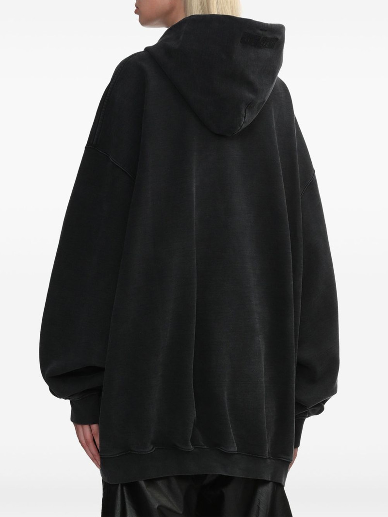 logo-embellished hoodie 4