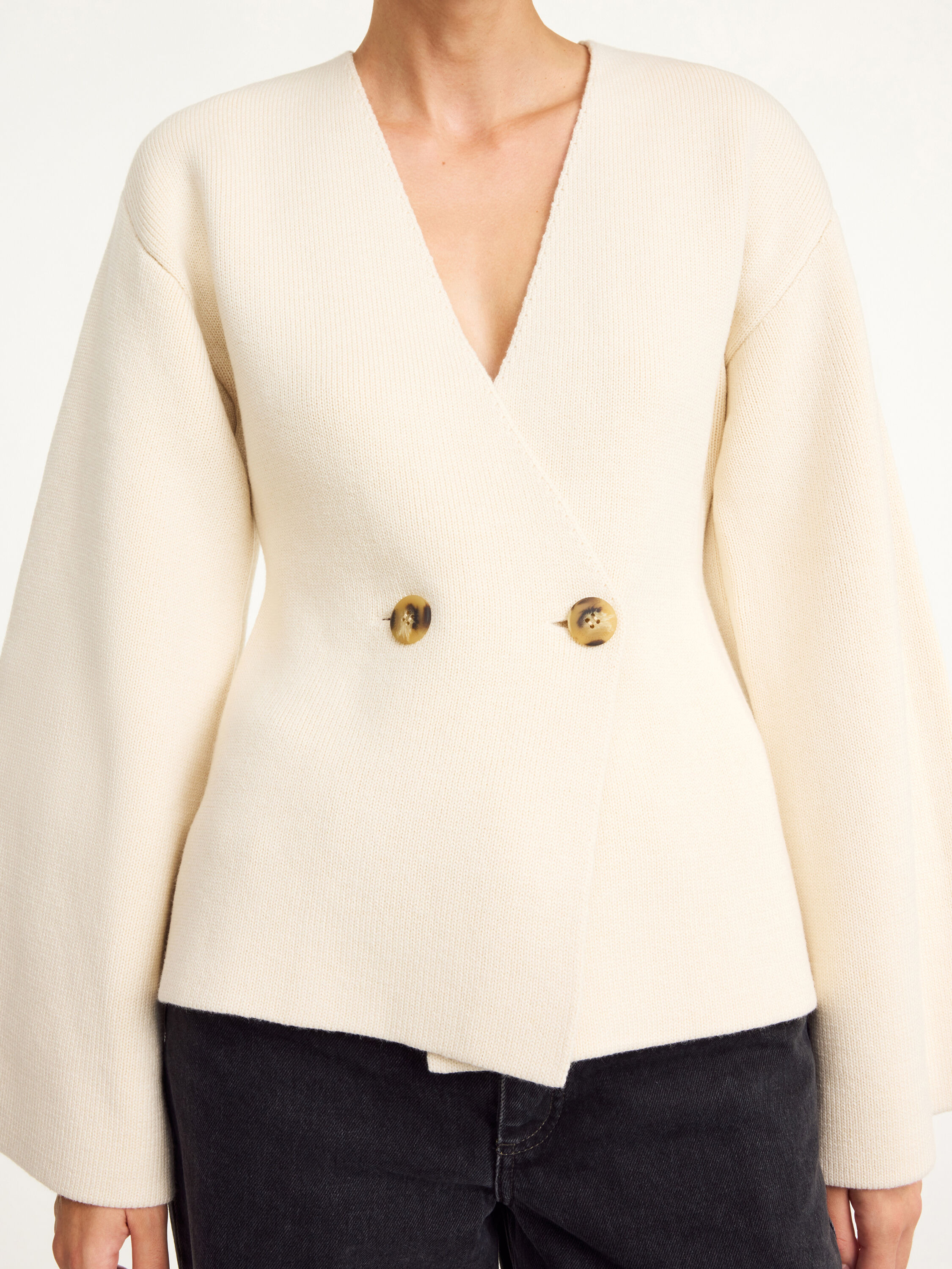 Tinley wool-blend cardigan - 4