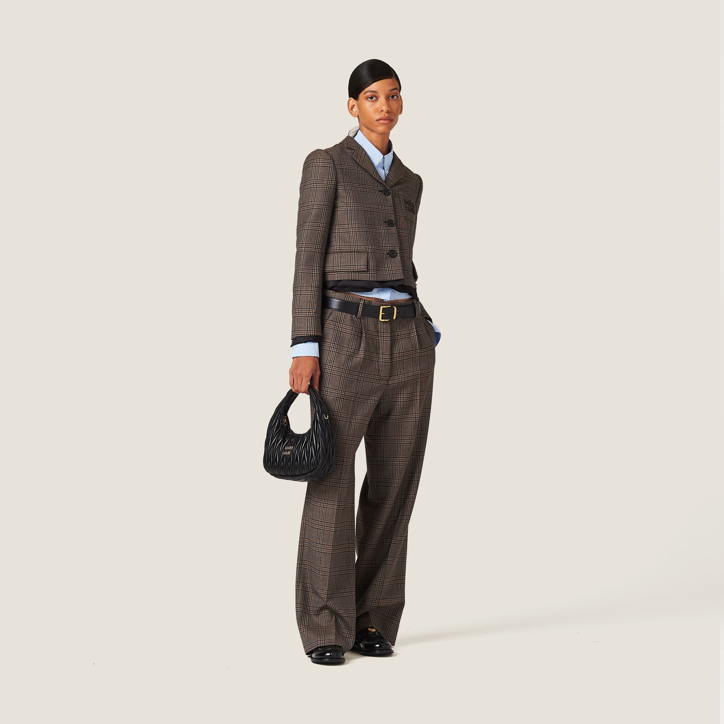Prince of Wales check pants - 2