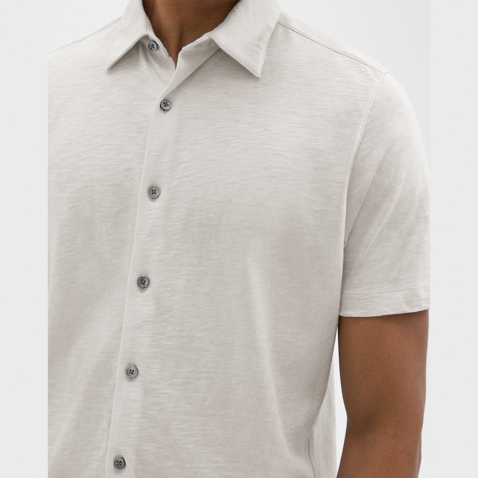 Noran Short-Sleeve Shirt in Slub Cotton - 5