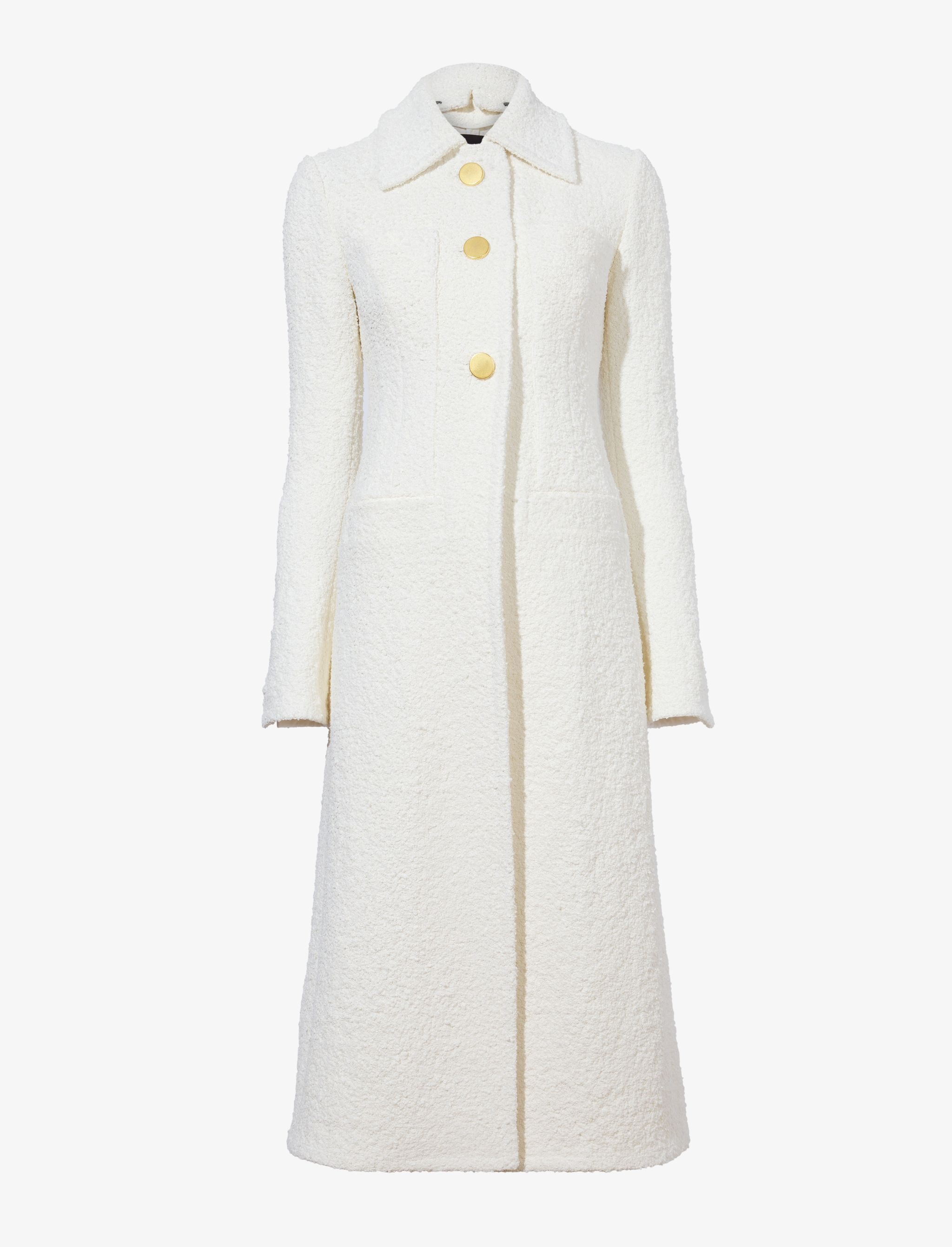 Stretch Boucle Coat - 1