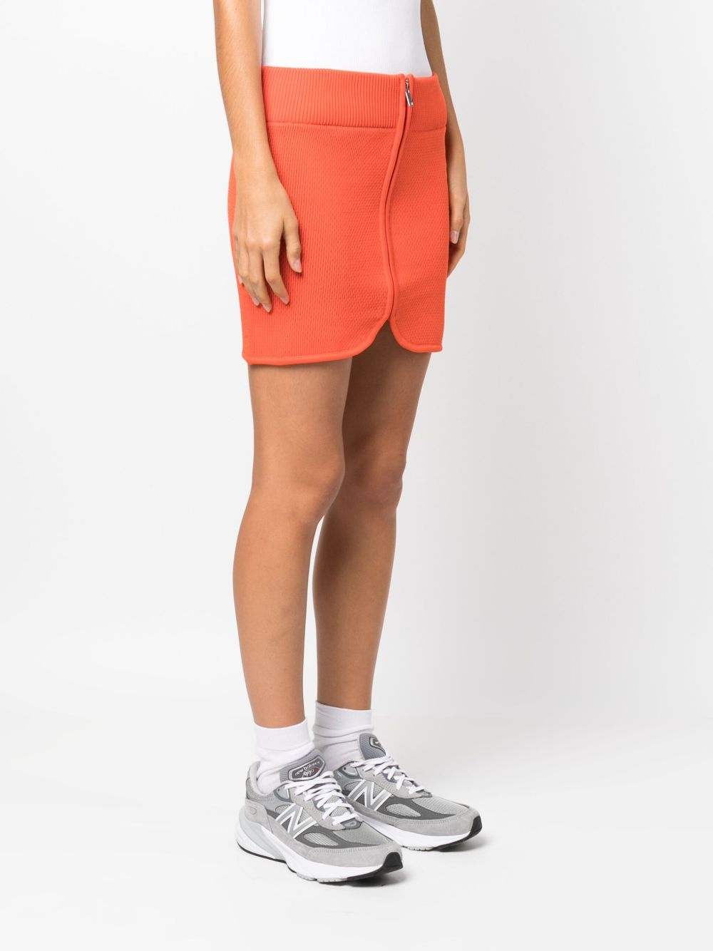 Olgane ribbed miniskirt - 3
