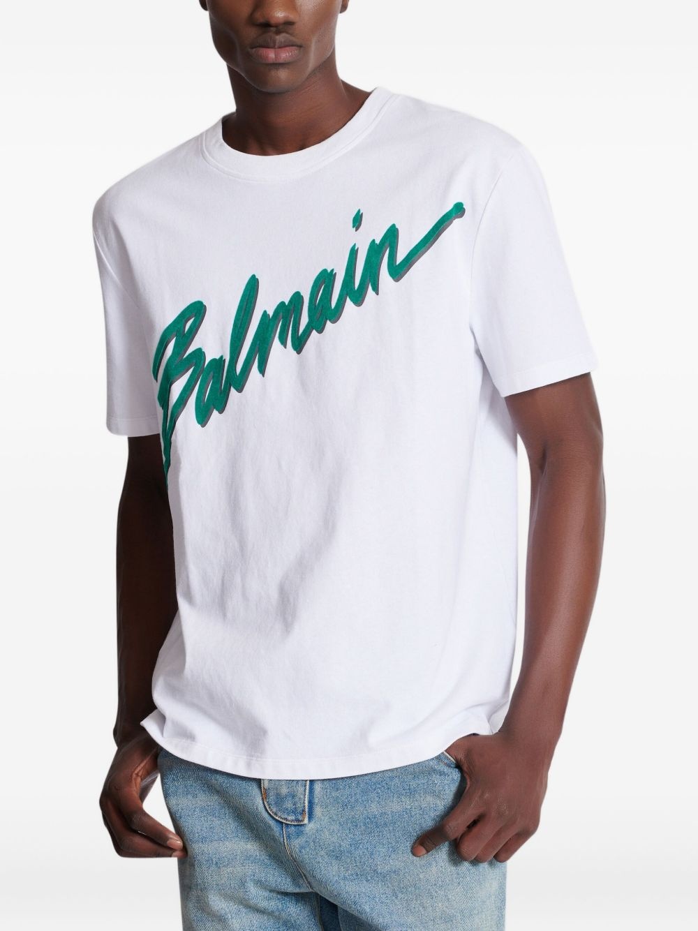 cotton T-shirt - 6