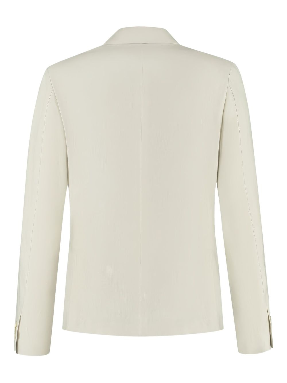 double-breasted patch-pocket blazer - 2