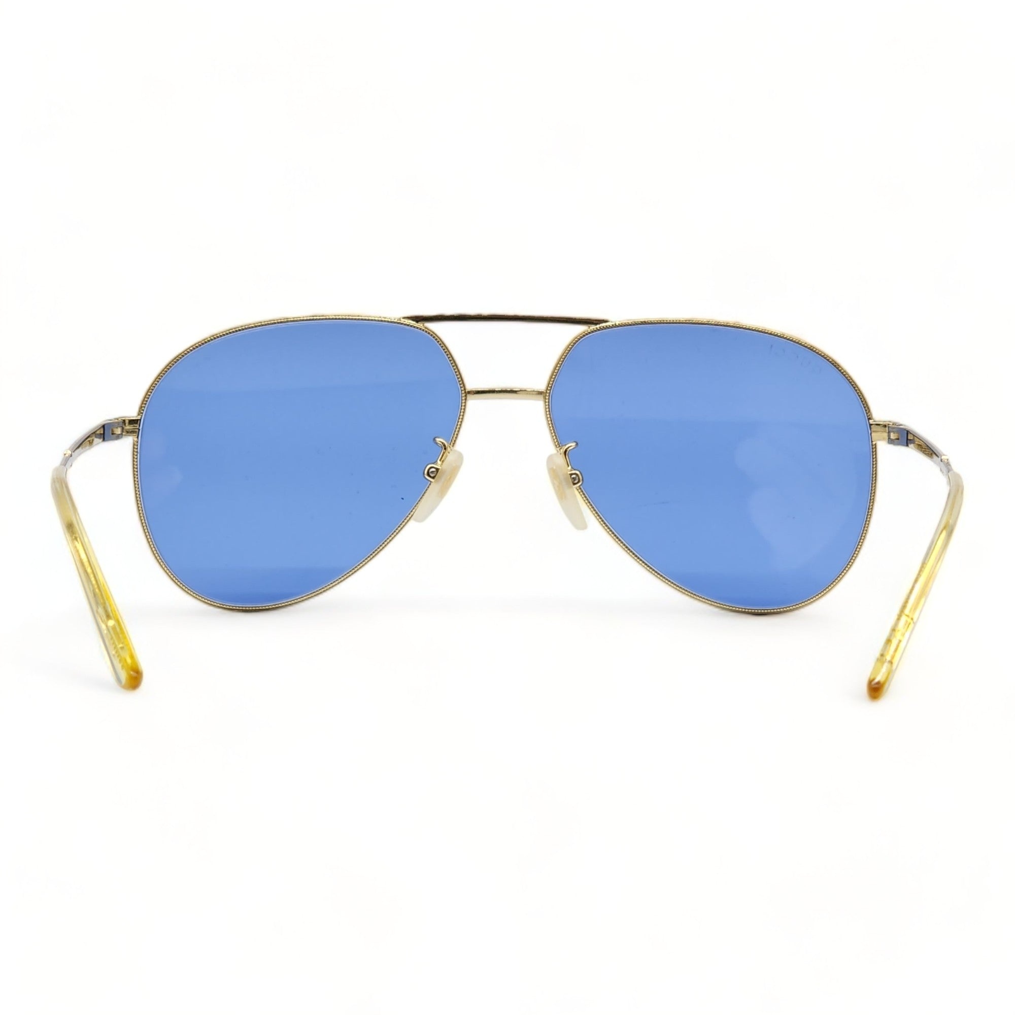 Gucci Gold Aviator Sunglasses - 4