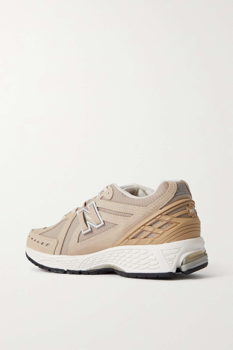 1906R rubber-trimmed suede and mesh sneakers 3