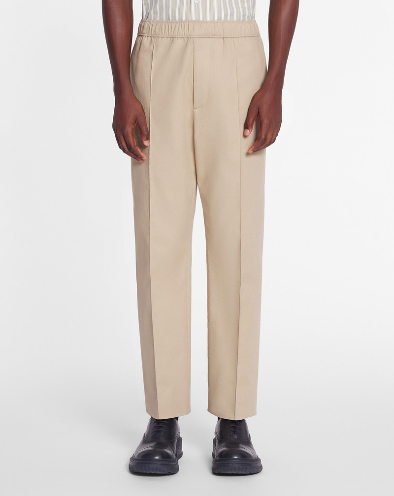 SUIT PANTS WITH AN ELASTICATED WAISTBAND 3