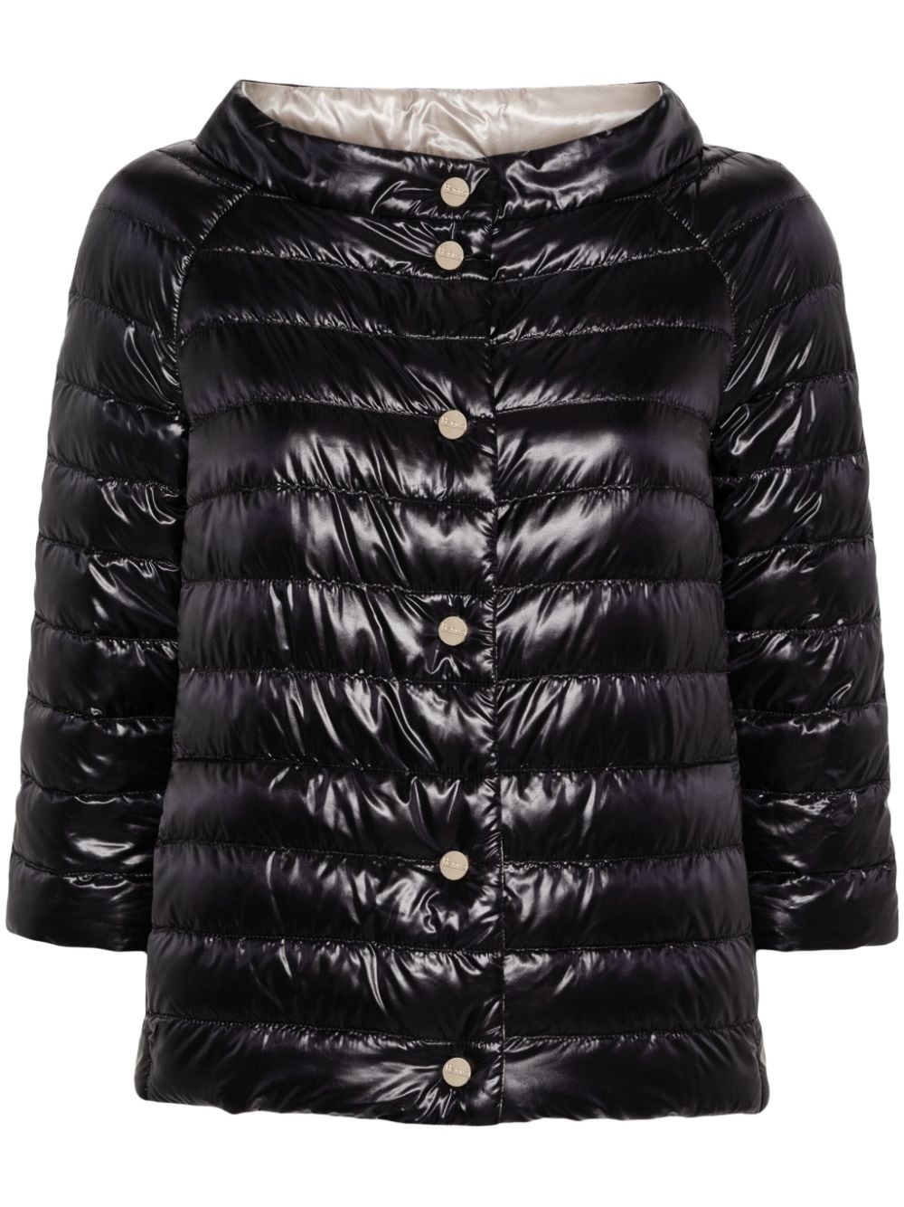 reversible puffer jacket - 1