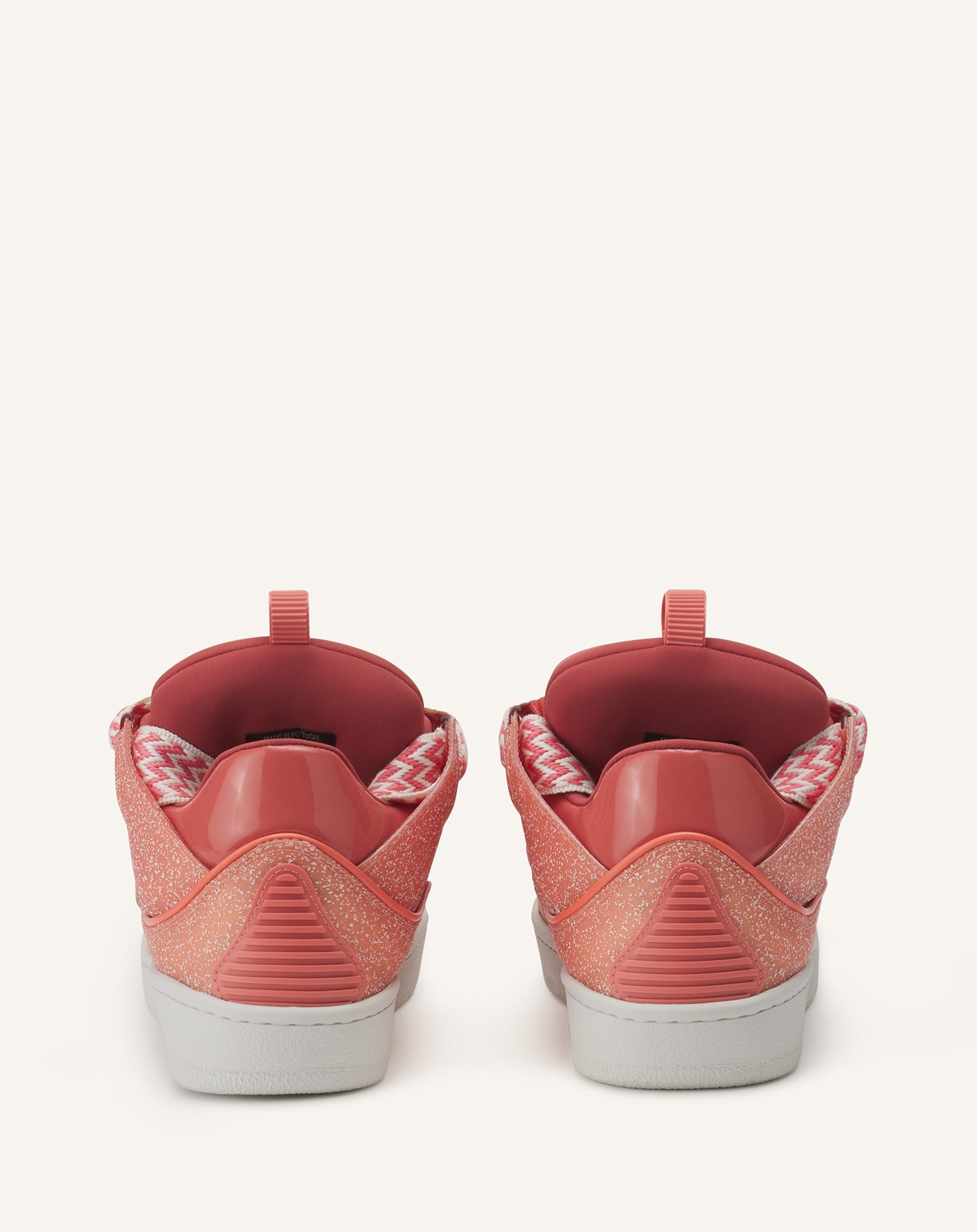CURB SNEAKERS IN SPECKLED LEATHER - 3