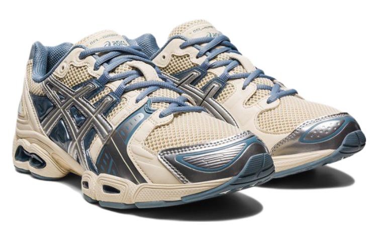 ニンバス Ascis Nimbus 10.1 Gel Sneaker, Green, Silver and Black - E
