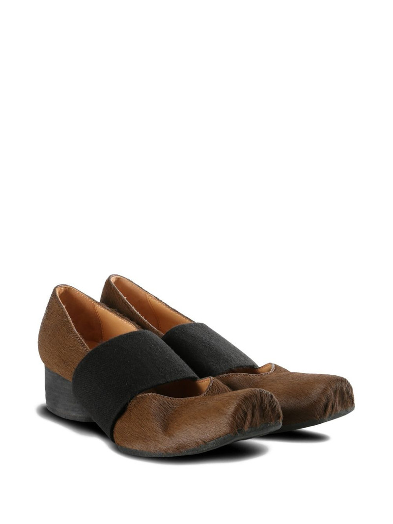 UMA WANG elasticated-strap pumps outlook