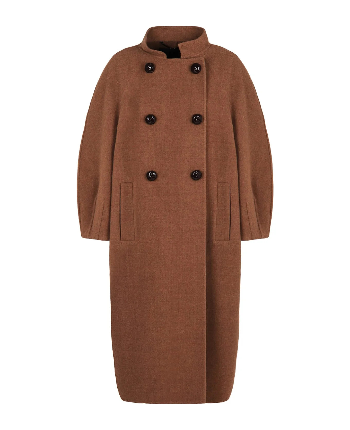 Couture Coat In Double Wool - 1