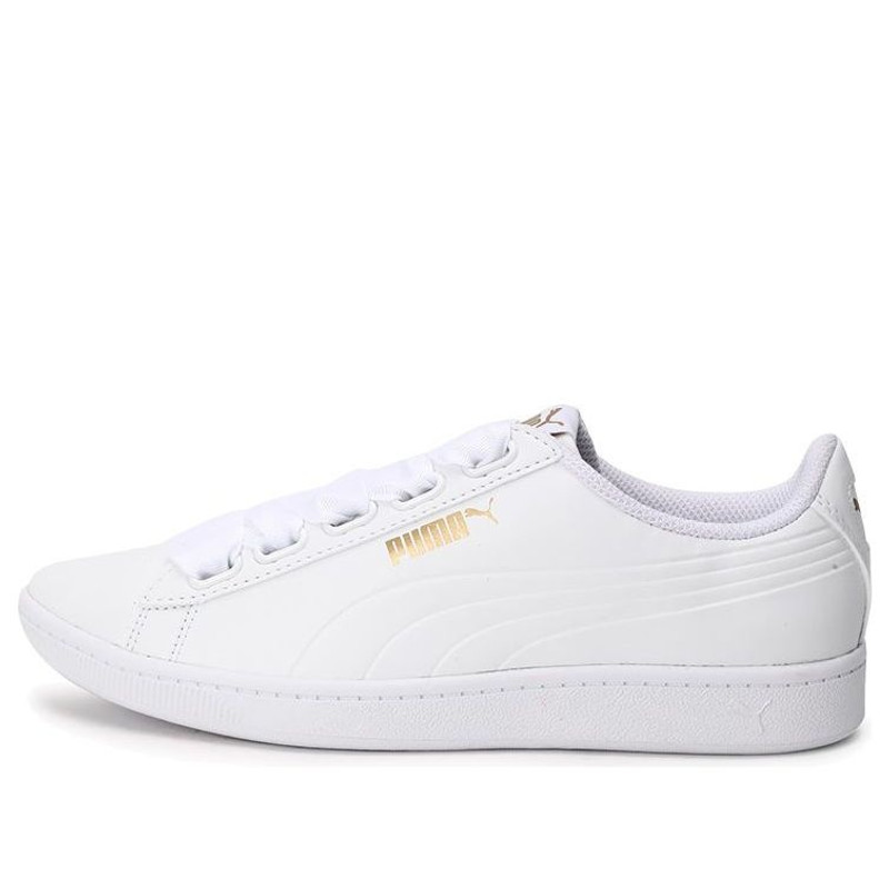 (WMNS) PUMA Vikky Ribbon White/Gold 366088-02 - 1