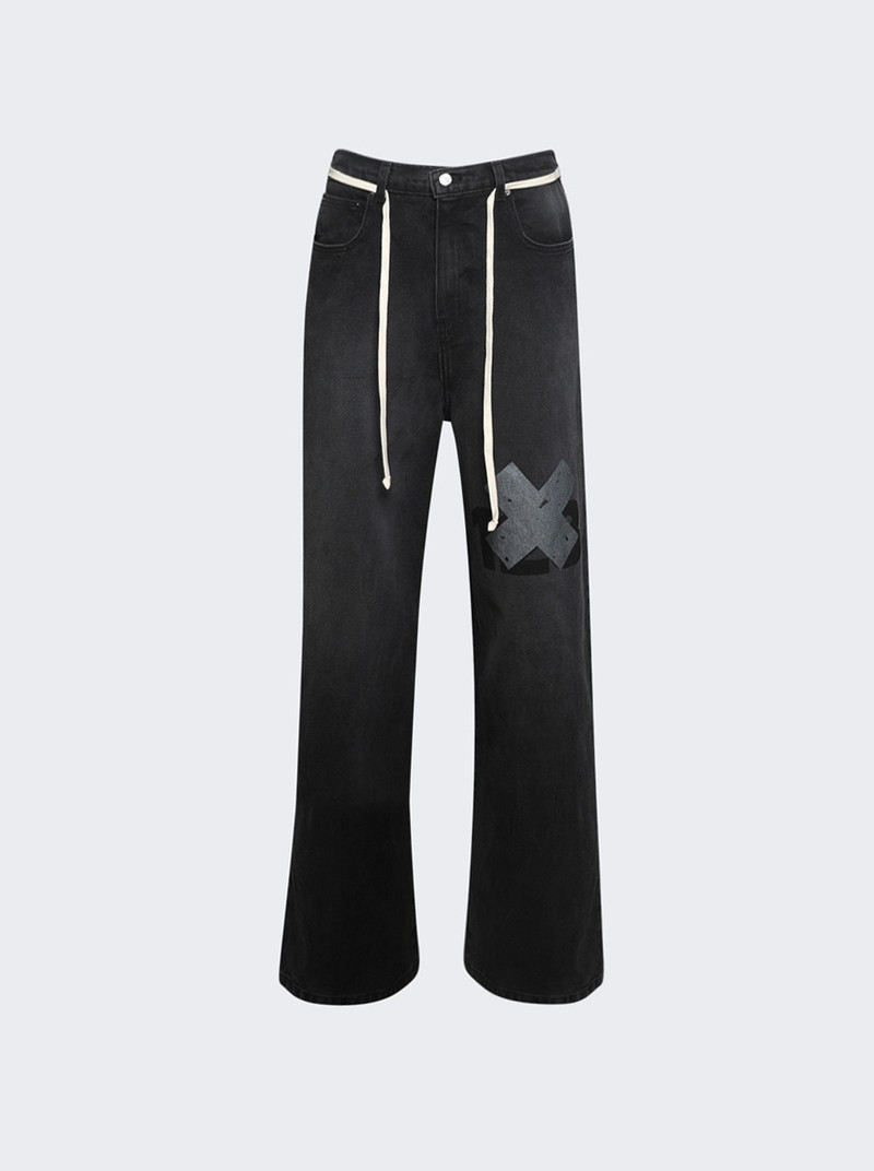 New Rose Denim Black 1