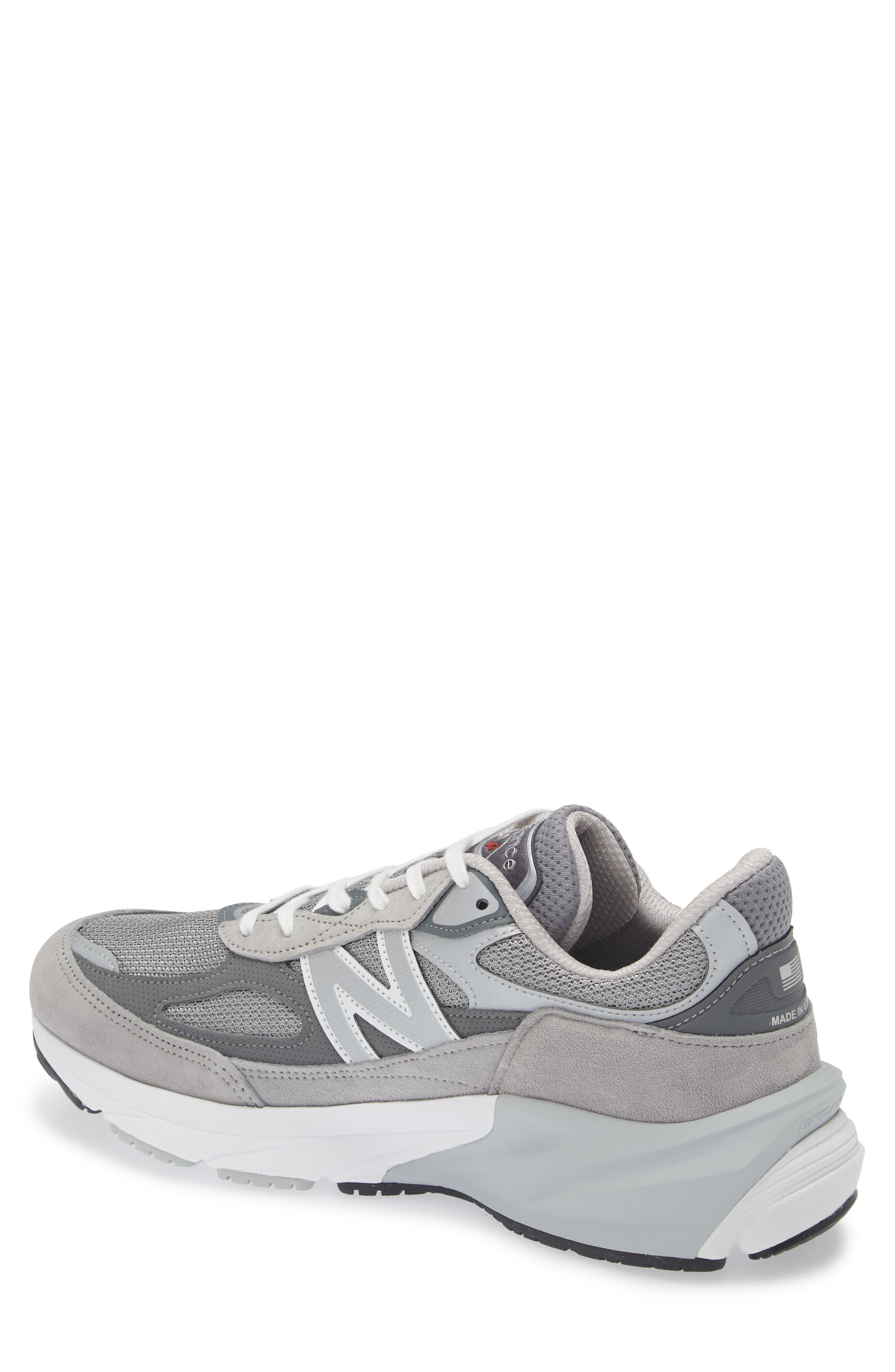 New Balance 990V6 Core Running Shoe in Grey/Grey at Nordstrom - 2