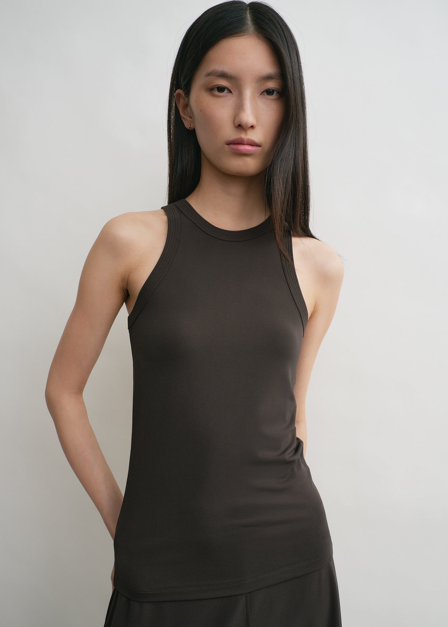 Fluid jersey tank pepper - 5
