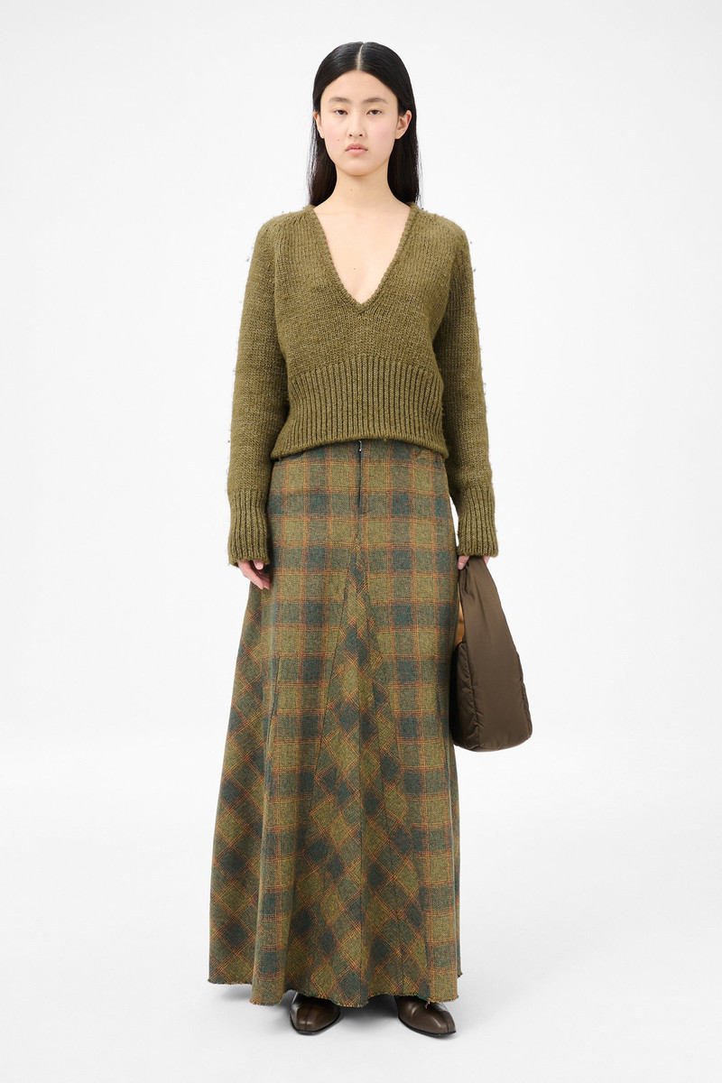 Our Legacy Rebel Skirt Vilnius Low Twist Check outlook