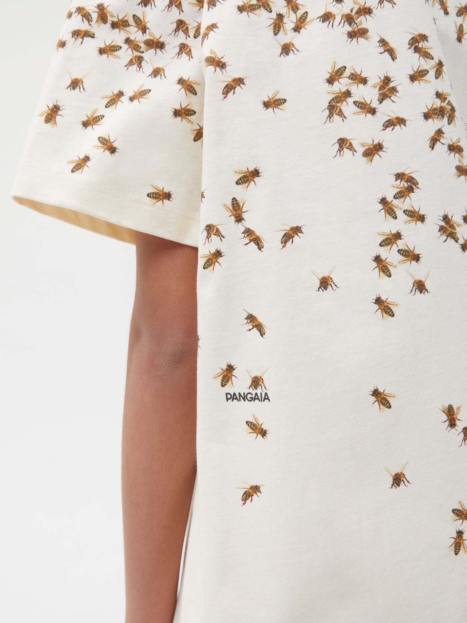 Womens Bee The Change Organic Cotton T-Shirt - Undyed - 4