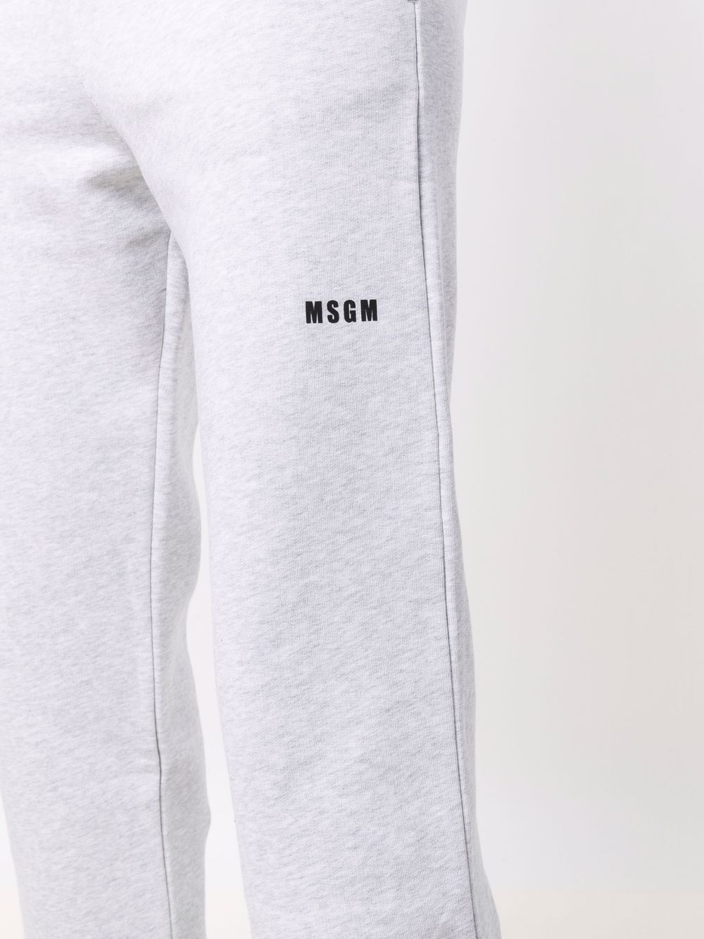 logo detail jersey sweatpants - 5