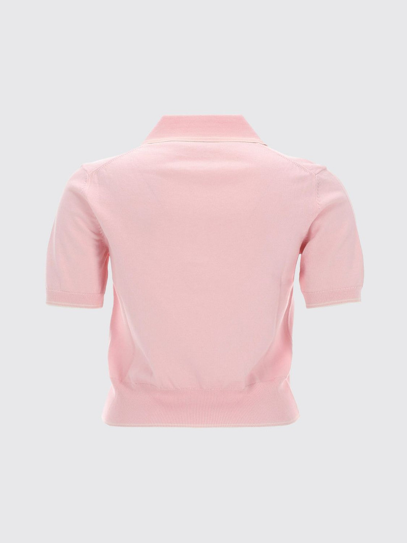 A. P.C. Knit Cotton Polo with Ribbed Collar and Trims 3
