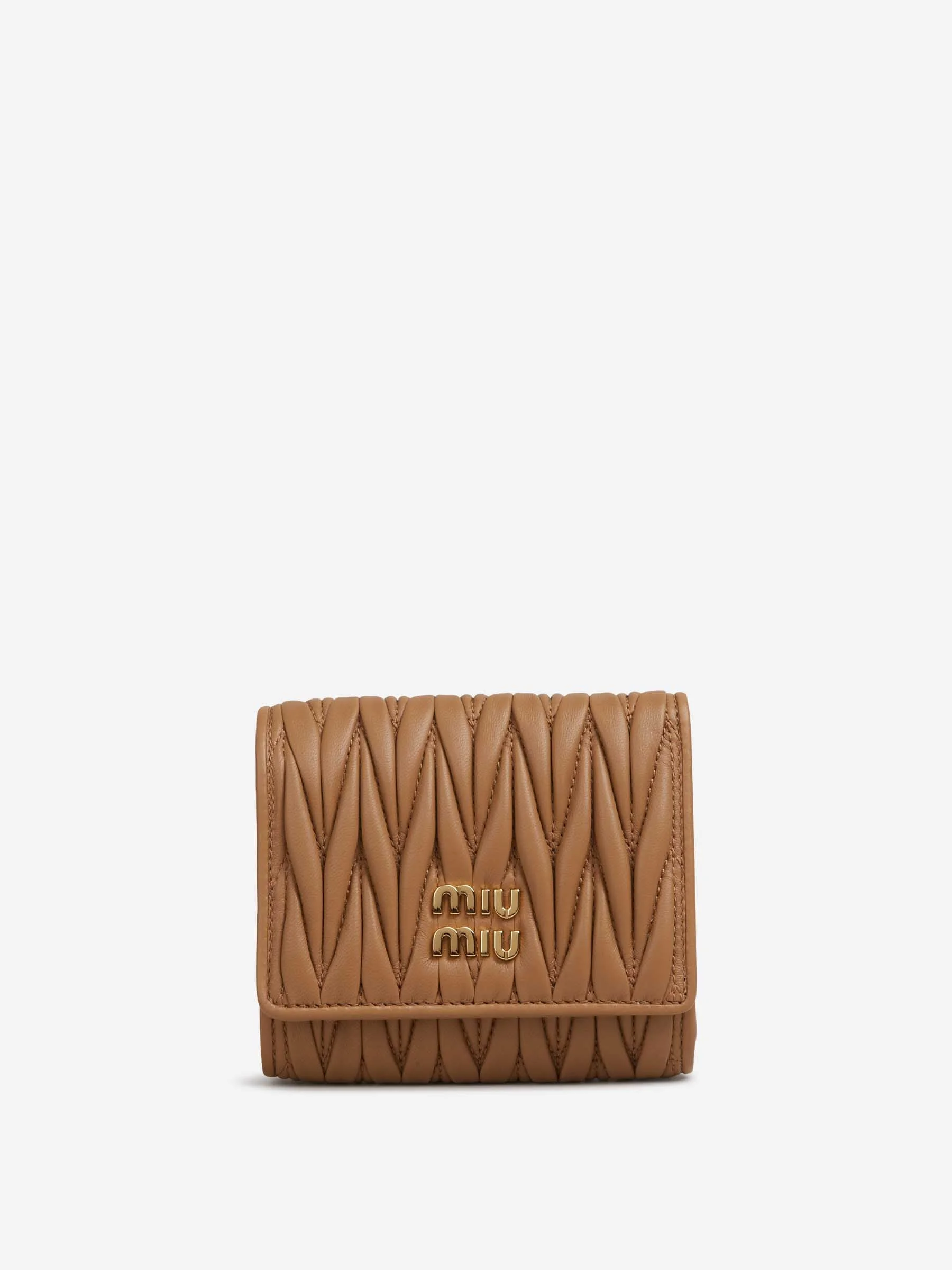 SMALL MATELASSÉ WALLET - 1
