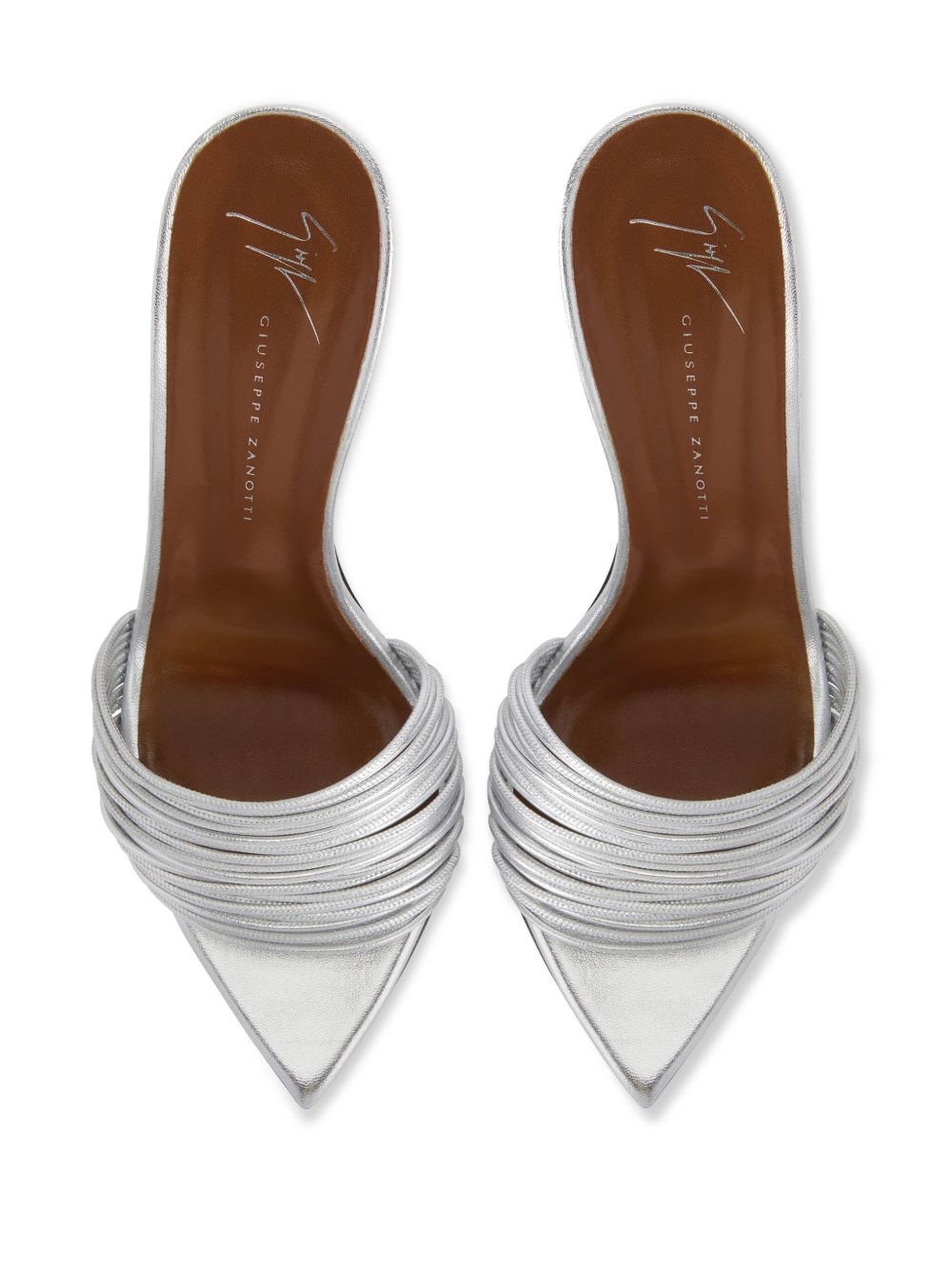 90mm leather sandals - 4