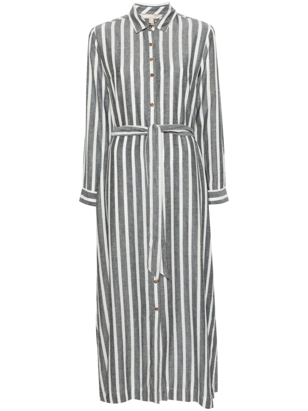 Annalise striped shirtdress - 1