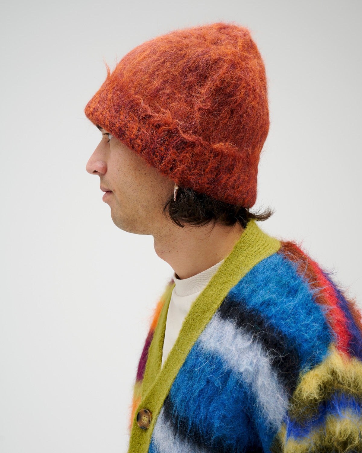 Marled Basic Beanie - Purple - 4