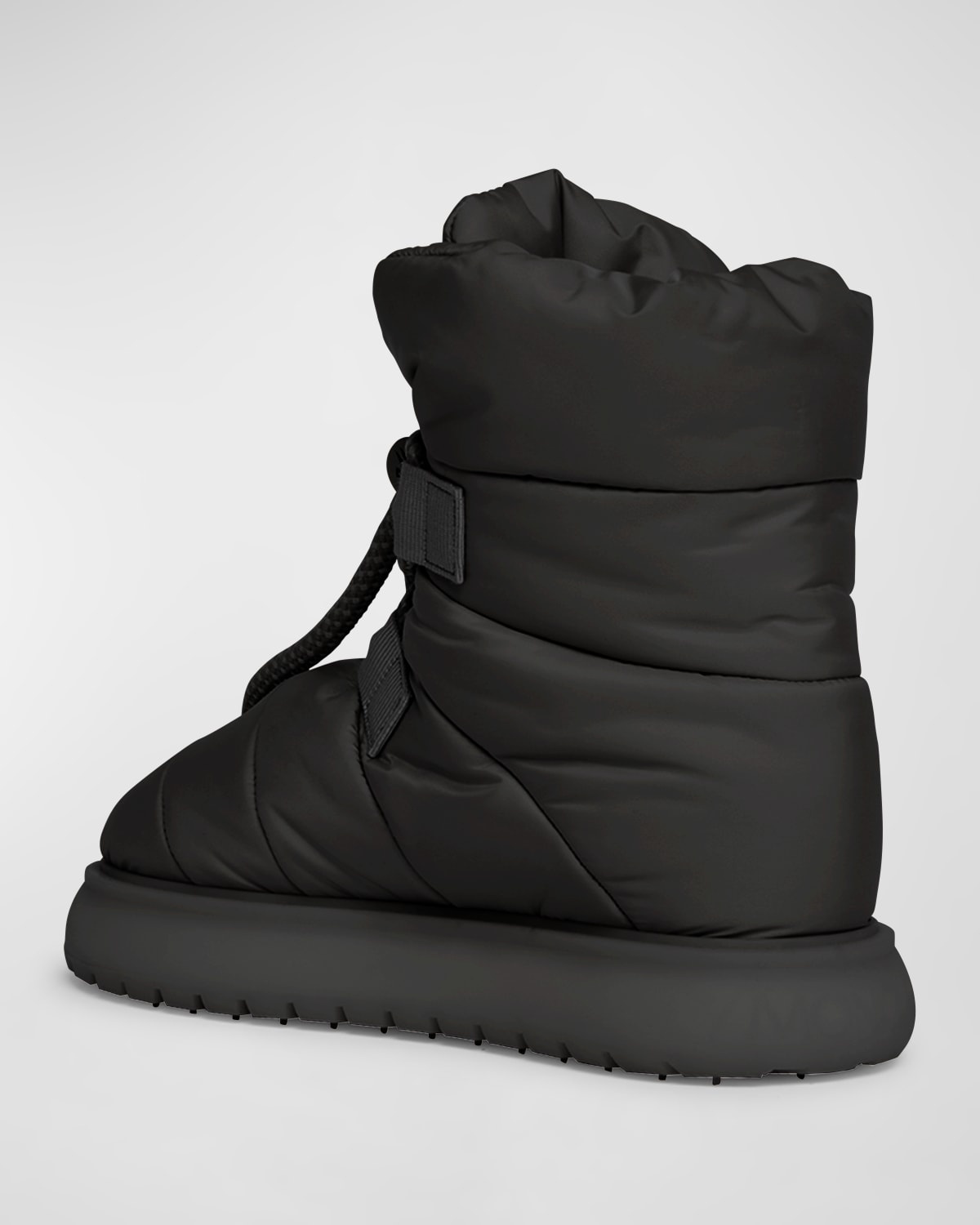 Gaia Nylon Lace-Up Snow Boots - 4