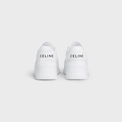 CELINE BLOCK SNEAKERS WITH WEDGE OUTSOLE in CALFSKIN outlook