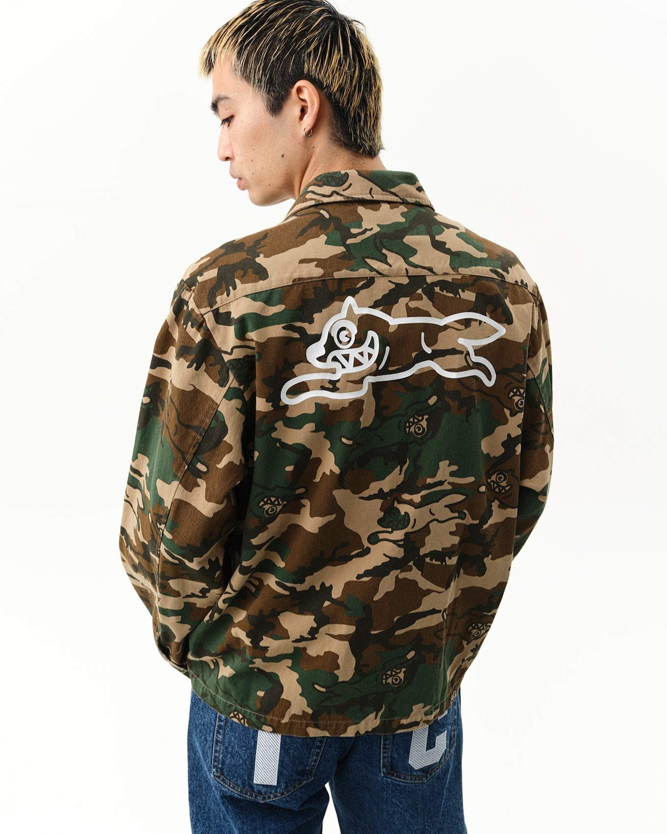 RUNNING DOG WOODLAND CAMO FIELD JACKET - 3