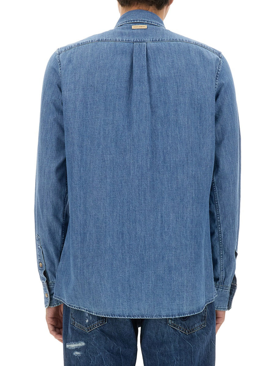 Dolce & Gabbana Men Cotton Shirt - 3