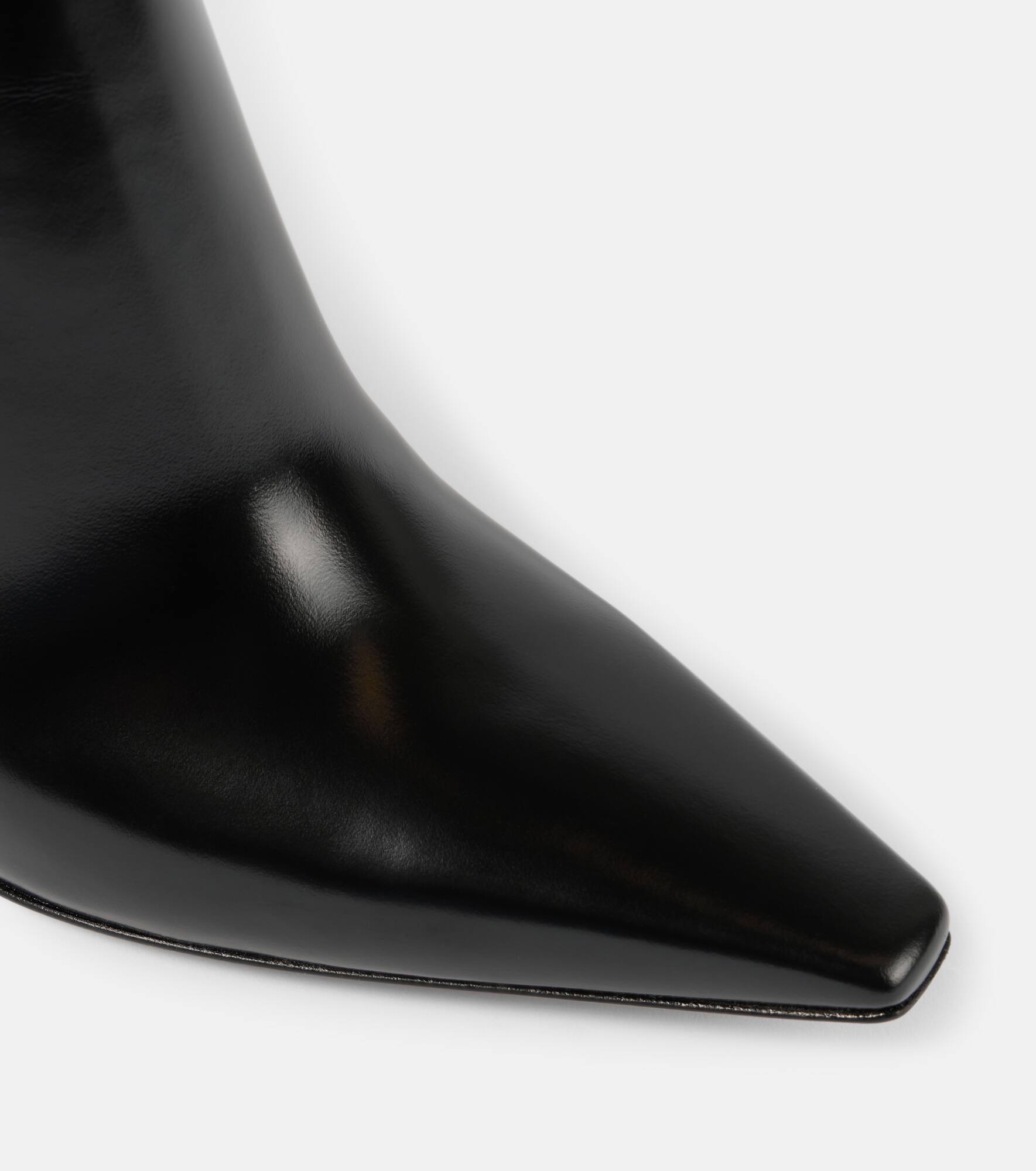 95 patent leather ankle boots - 6