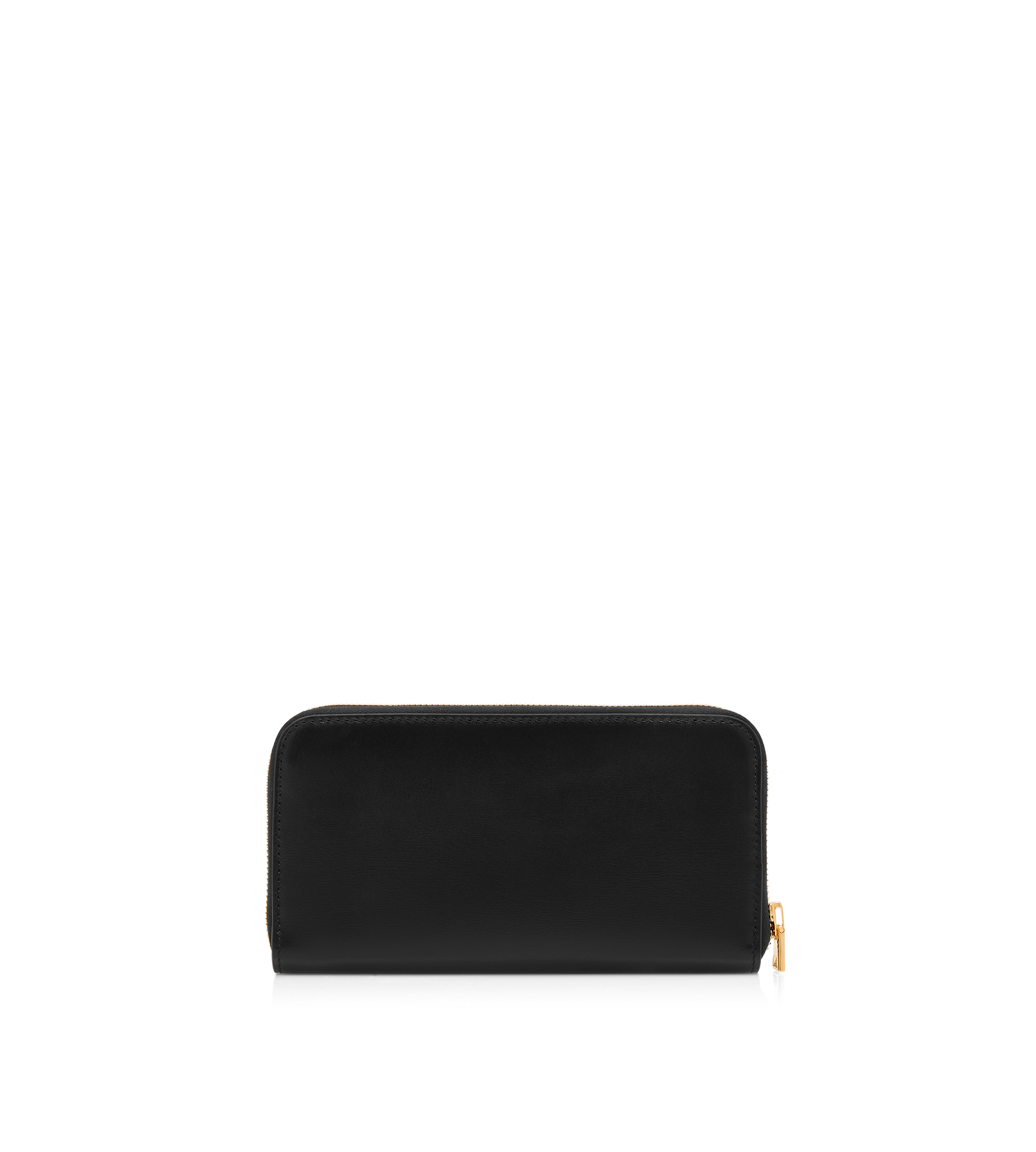 PALMELLATO-EFFECT LEATHER ZIP AROUND WALLET - 2