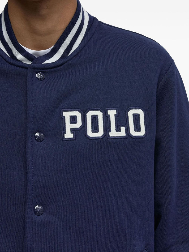 button striped-detail jacket 4