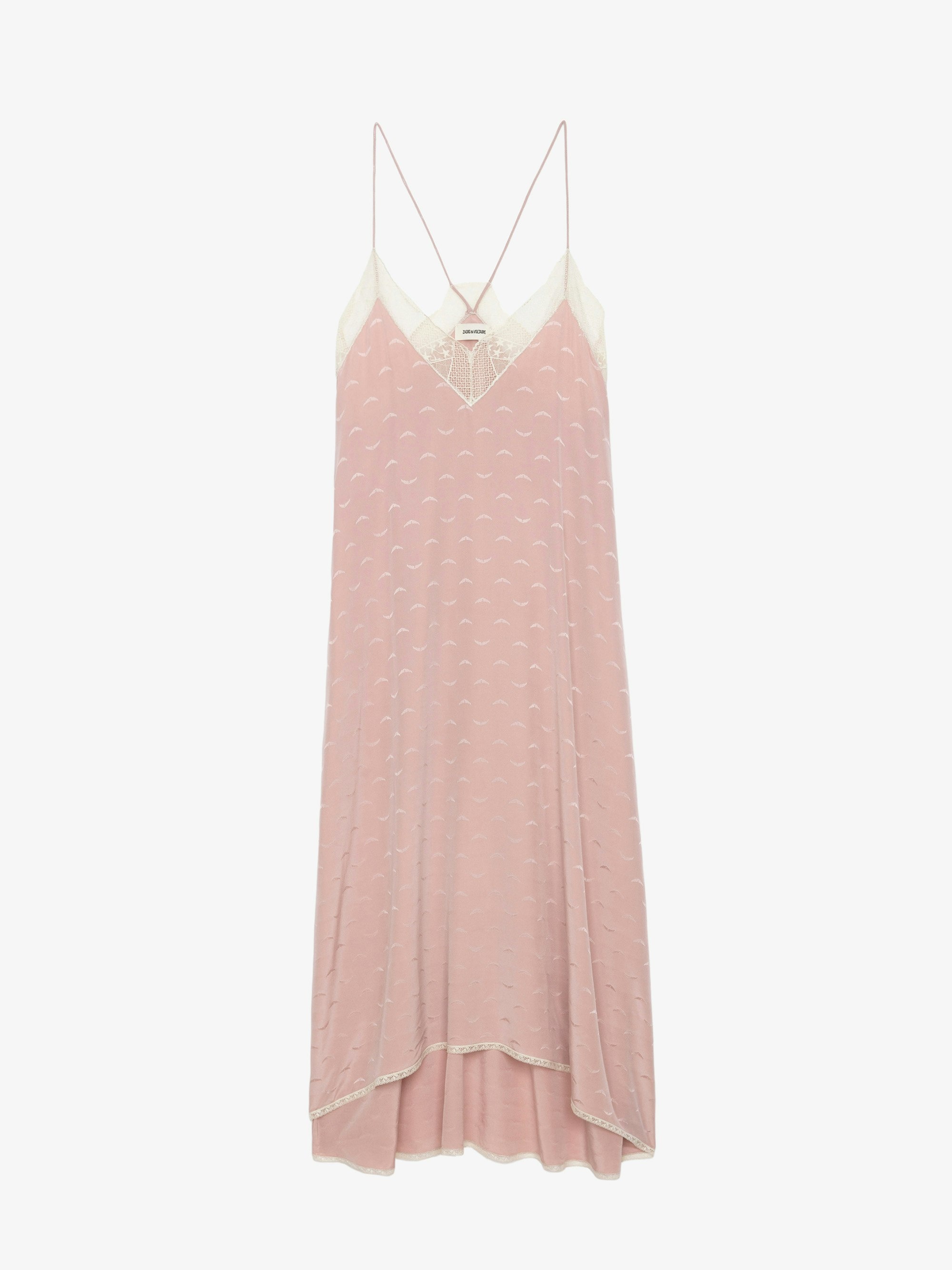 Risty Silk Jacquard Dress - 1