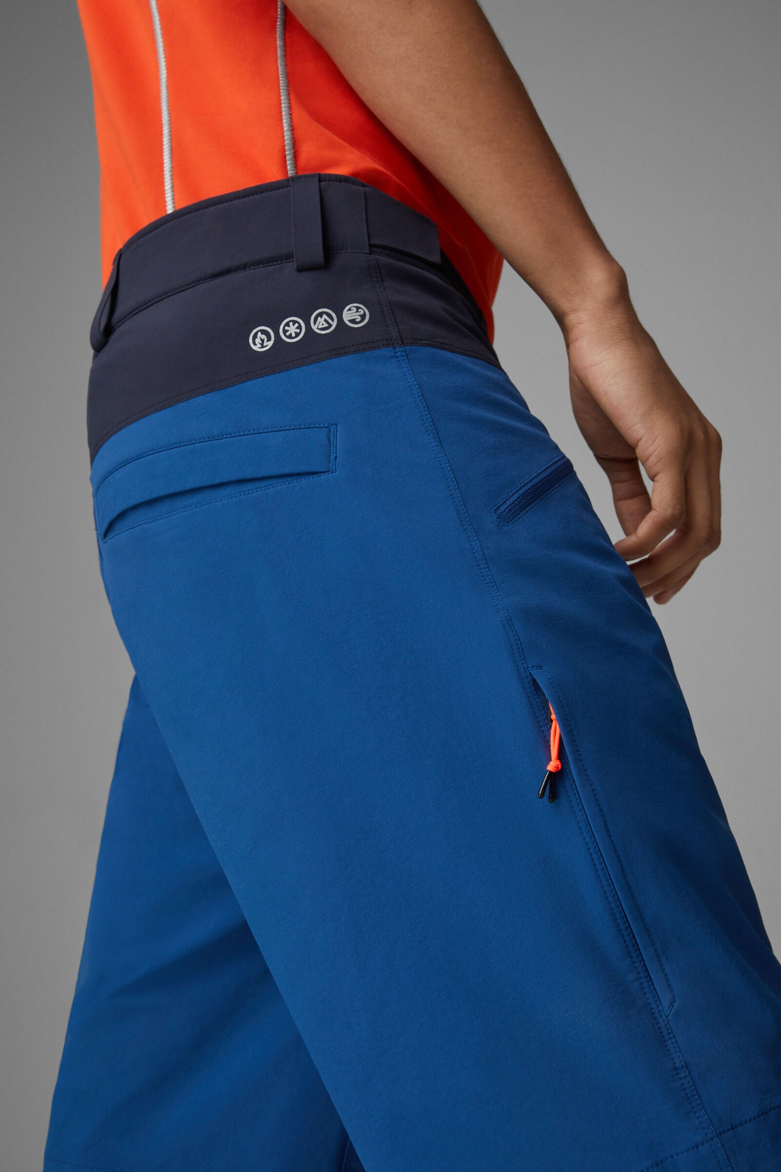 Cewan functional shorts in Blue - 5