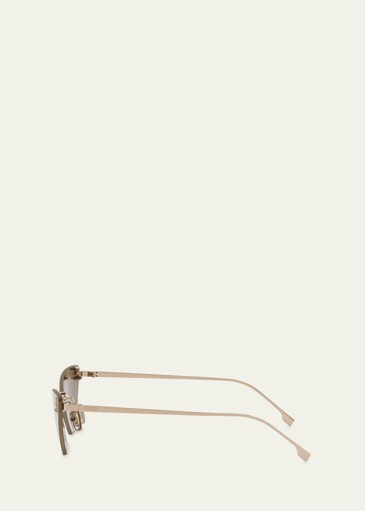FE4160US Cat-Eye Crystalized Logo Sunglasses - 3