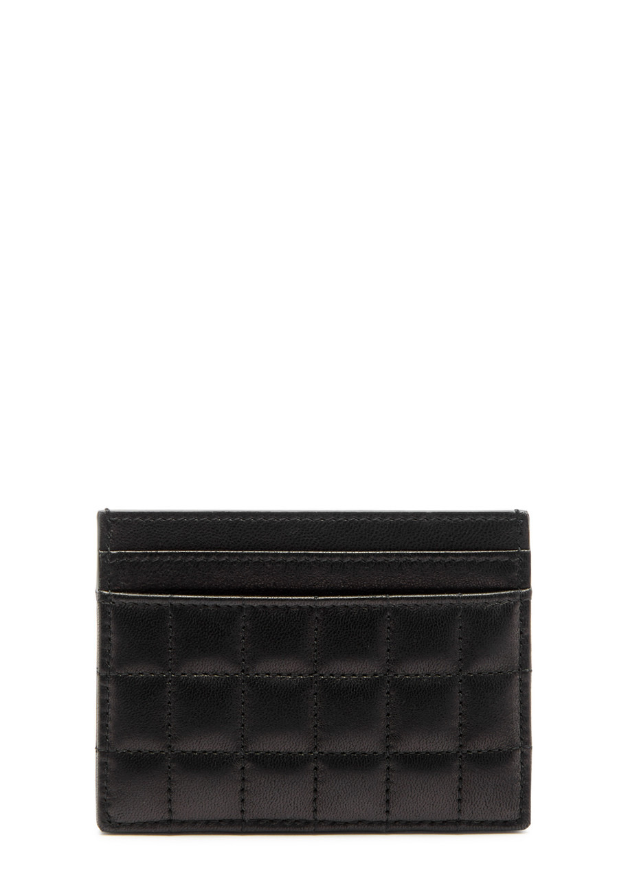 Saint Laurent Quilted Leather Card Holder - 2