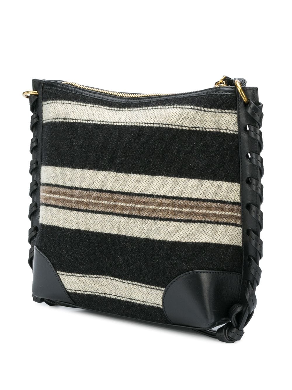 Irope horizontal stripe bag - 3