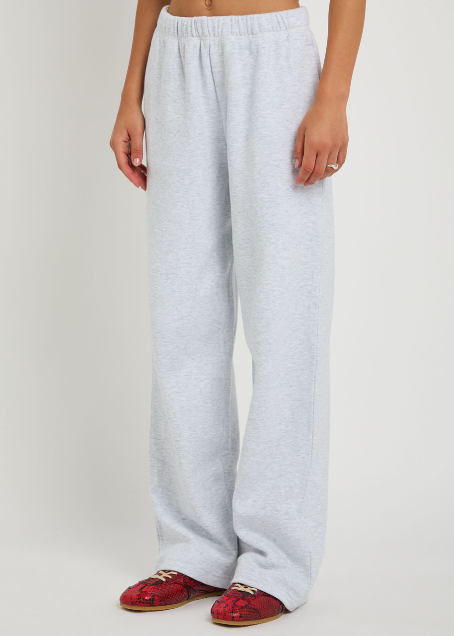 Skims Cotton-blend Straight-leg Sweatpants - 2