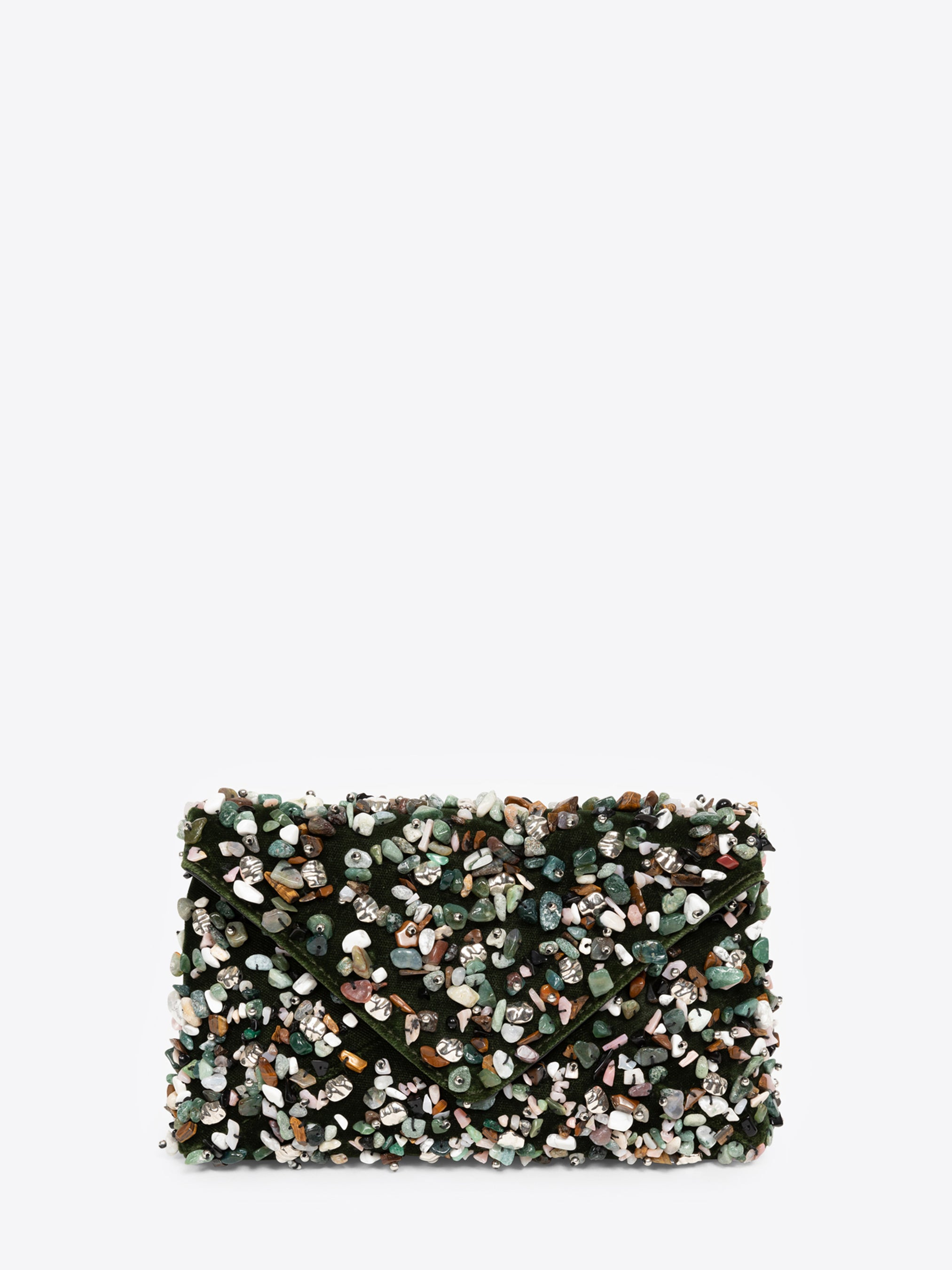 EMBELLISHED ENVELOPE BAG - 2